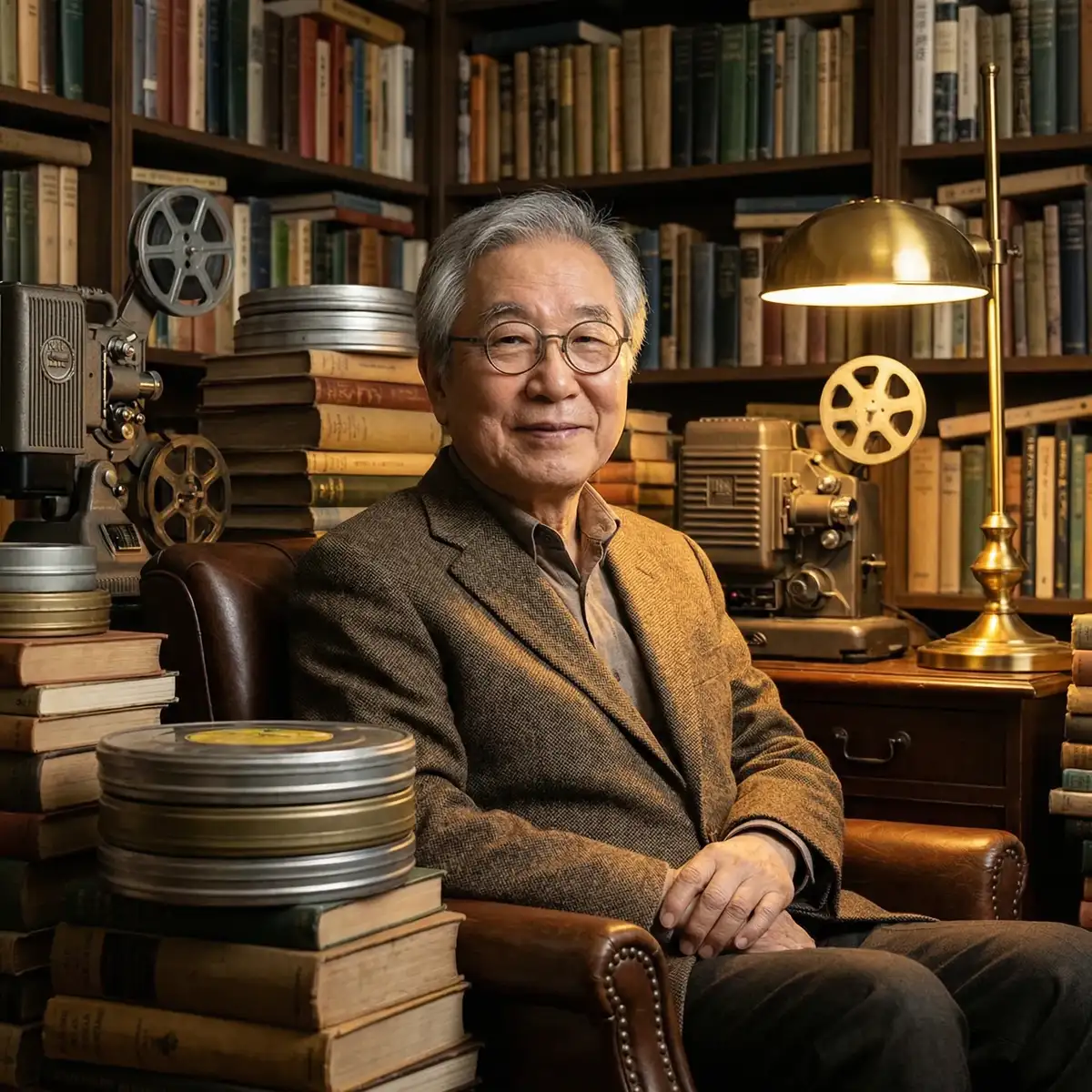 亚洲伦理片库馆长肖像 - 花都影视 研究学者
